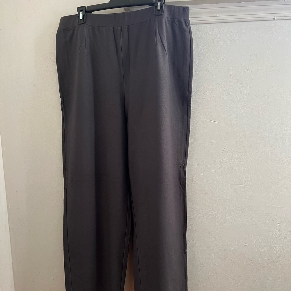 Brand new Eileen Fisher washable stretch crepe pants
